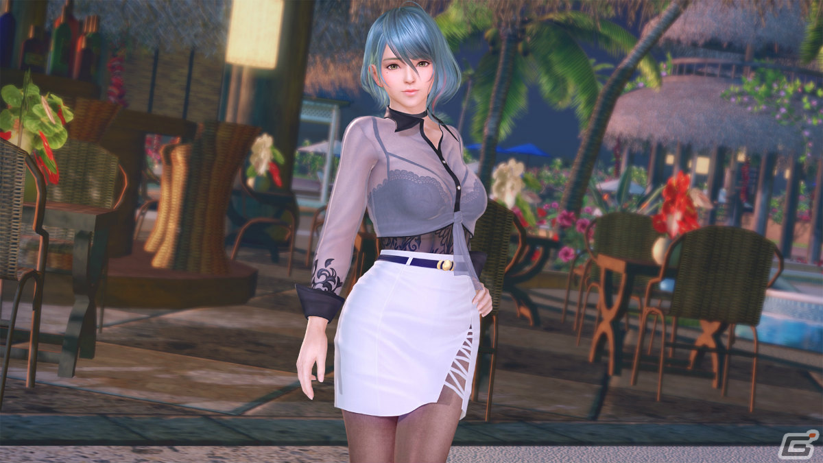 「DEAD OR ALIVE XVV」オトナセクシーなSSR水着「シティライト」が登場！トレンドコーデガチャが最大70連無料のキャンペーンもの画像1