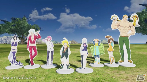 「PSO2 ニュージェネシス」×「七つの大罪 憤怒の審判」のコラボが実施！メリオダスやエリザベスなどになりきれるアバターアイテムが登場の画像