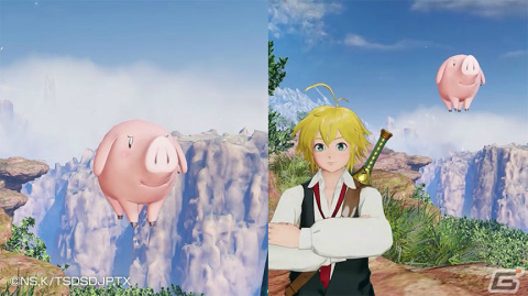 「PSO2 ニュージェネシス」×「七つの大罪 憤怒の審判」のコラボが実施！メリオダスやエリザベスなどになりきれるアバターアイテムが登場の画像