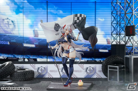 「アズレン」プリンツ・オイゲンがスキン「ファイナル・ラップ」の姿でフィギュア化！今回のためのオリジナルポージングで登場の画像11