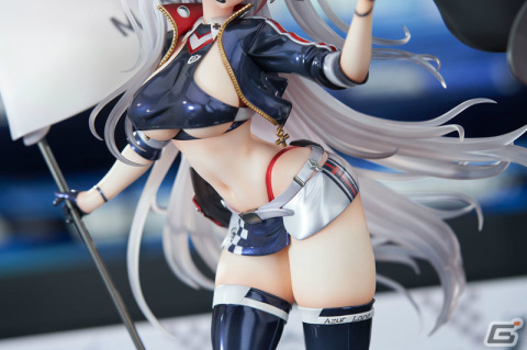 「アズレン」プリンツ・オイゲンがスキン「ファイナル・ラップ」の姿でフィギュア化！今回のためのオリジナルポージングで登場の画像13