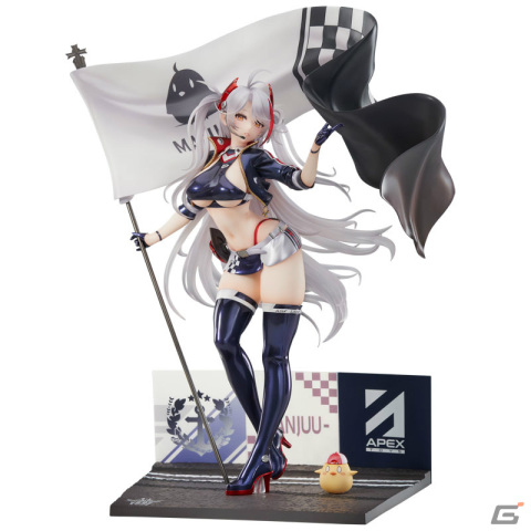 「アズレン」プリンツ・オイゲンがスキン「ファイナル・ラップ」の姿でフィギュア化！今回のためのオリジナルポージングで登場の画像18