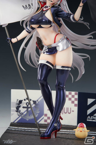 「アズレン」プリンツ・オイゲンがスキン「ファイナル・ラップ」の姿でフィギュア化！今回のためのオリジナルポージングで登場の画像6