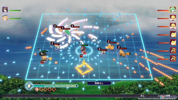 「東方スペルカーニバル」は判断力と思考力が試される新感覚弾幕タクティクスRPG！バトルシステム情報や“ゆっくり解説動画”が公開の画像1