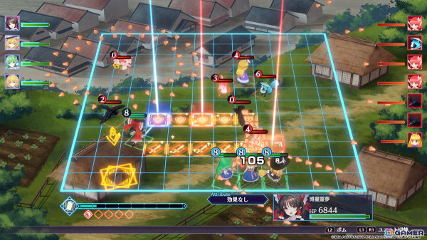 「東方スペルカーニバル」は判断力と思考力が試される新感覚弾幕タクティクスRPG！バトルシステム情報や“ゆっくり解説動画”が公開の画像8