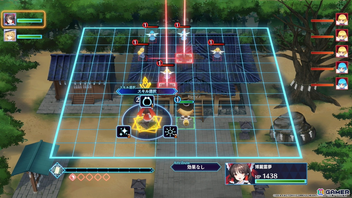 「東方スペルカーニバル」は判断力と思考力が試される新感覚弾幕タクティクスRPG！バトルシステム情報や“ゆっくり解説動画”が公開の画像