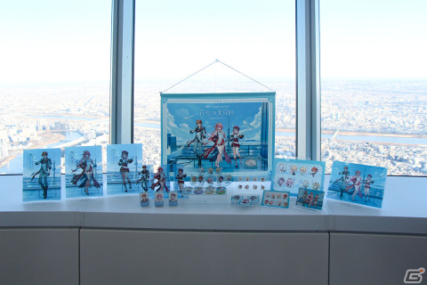 「原神」と東京スカイツリーがコラボした「青空の大冒険~雷霊に導かれて~」をレポート!全キャラが並んだ天望回廊は圧巻の画像