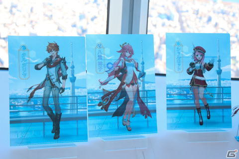「原神」と東京スカイツリーがコラボした「青空の大冒険~雷霊に導かれて~」をレポート!全キャラが並んだ天望回廊は圧巻の画像