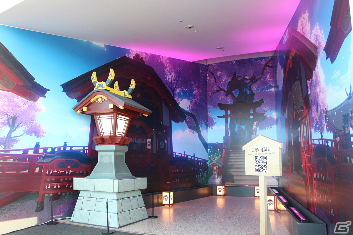 「原神」と東京スカイツリーがコラボした「青空の大冒険~雷霊に導かれて~」をレポート!全キャラが並んだ天望回廊は圧巻の画像