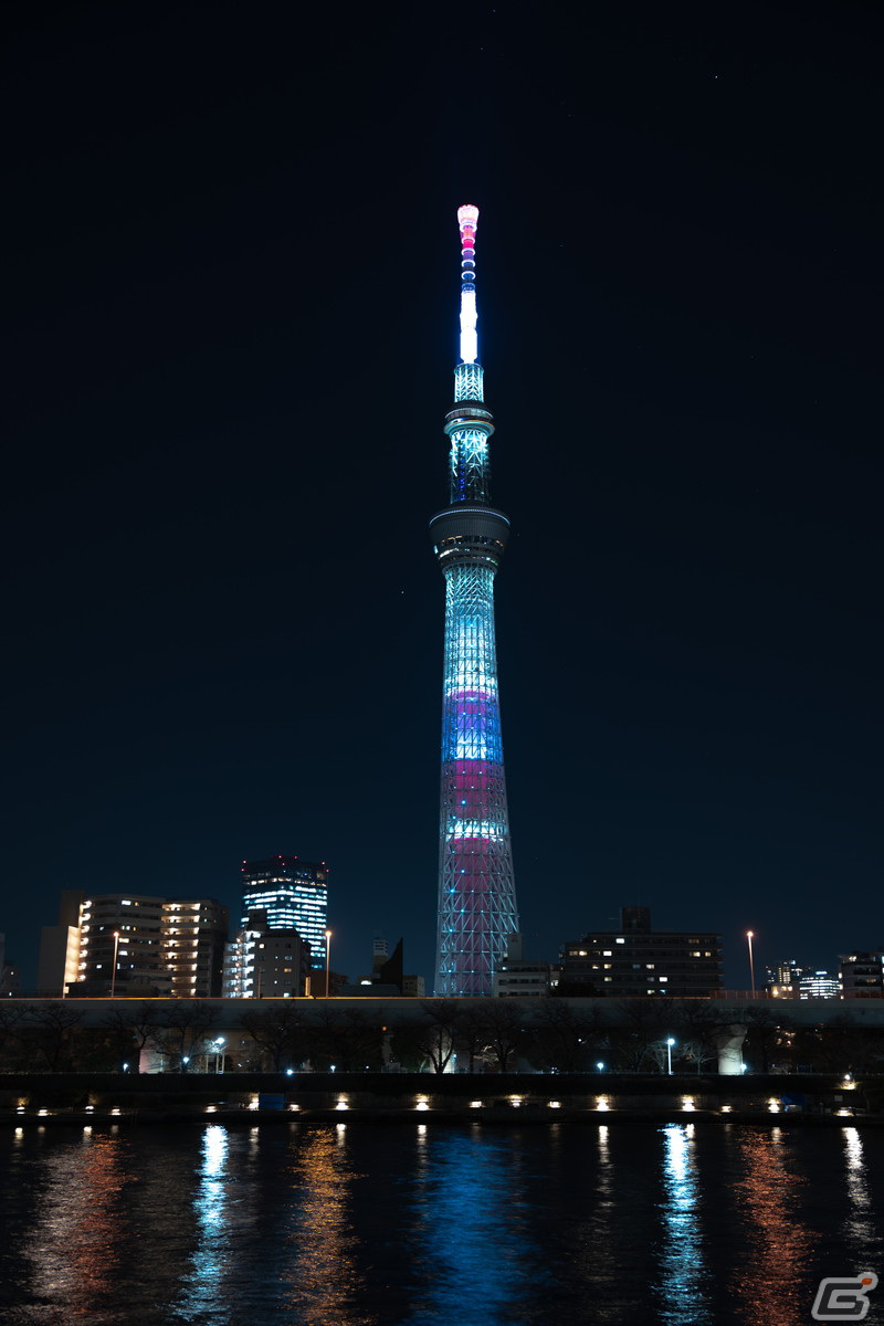 「原神」と東京スカイツリーがコラボした「青空の大冒険～雷霊に導かれて～」をレポート！全キャラが並んだ天望回廊は圧巻の画像38