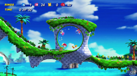 「ソニックスーパースターズ」のトライアル版がPS Plusプレミアム加入者向けに配信！1時間のお試しプレイが可能の画像
