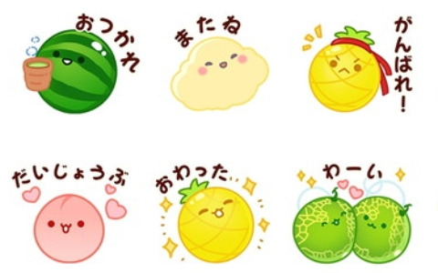 「スイカゲーム」のLINEスタンプ第2弾が配信！Switch/iOS版をあわせた累計DL数は600万を突破