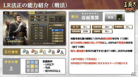 「三國志 覇道」法正、甘寧が新LR武将として登場！天賦1400のLR趙雲が登場の雲龍求賢令も実施の画像5
