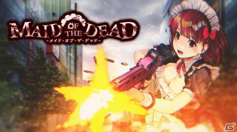 qureate最新作「メイド・オブ・ザ・デッド」がSwitch/Steamで配信決定！武装したメイドを操作してゾンビを殲滅する全方位アクションSTGの画像1