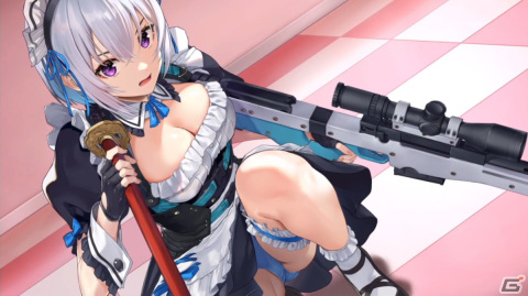 qureate最新作「メイド・オブ・ザ・デッド」がSwitch/Steamで配信決定！武装したメイドを操作してゾンビを殲滅する全方位アクションSTGの画像