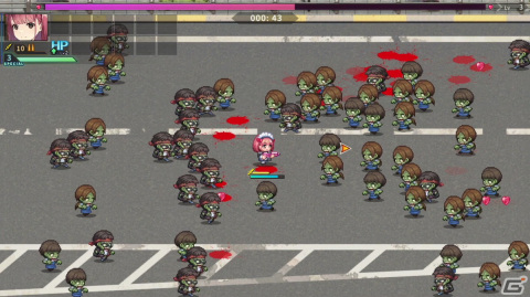 qureate最新作「メイド・オブ・ザ・デッド」がSwitch/Steamで配信決定！武装したメイドを操作してゾンビを殲滅する全方位アクションSTGの画像2