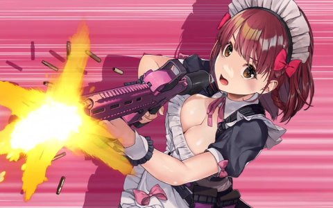 qureate最新作「メイド・オブ・ザ・デッド」がSwitch/Steamで配信決定！武装したメイドを操作してゾンビを殲滅する全方位アクションSTG