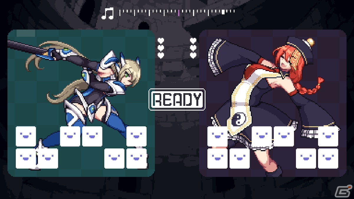 ダメージを受けるたびに服が爆散していく脱衣パズル×リズムアクション「ウィッチパズリズム」が2月15日にSwitchでリリース！の画像10