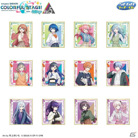 セガ ラッキーくじ「プロセカ」第4弾、第5弾が発売！村上ゆいちさん描き下ろしの私服衣装イラスト使用のアイテムが登場の画像15