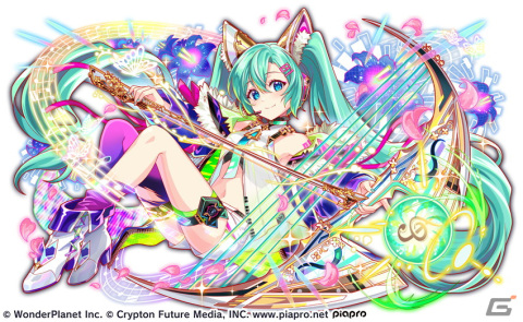 「クラッシュフィーバー」で初音ミクとのコラボが1月26日に開催！オリジナル曲がセットの初音ミクや鏡音リンが登場の画像4