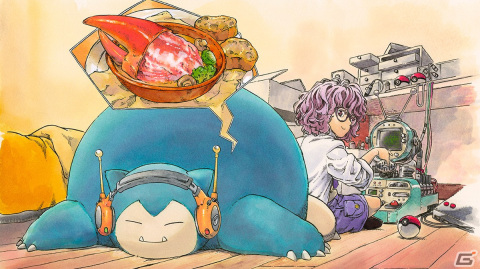 ポケモンならではのオリジナル料理が登場する漫画「カビゴンの夢グルメ」が公開！第1話の料理は“ベトベトンのヘドロかけごはん”の画像1