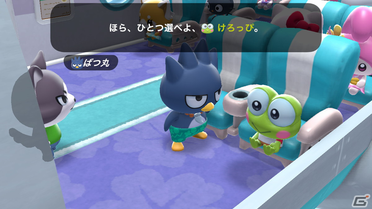 キャラ同士の関係が垣間見える会話も