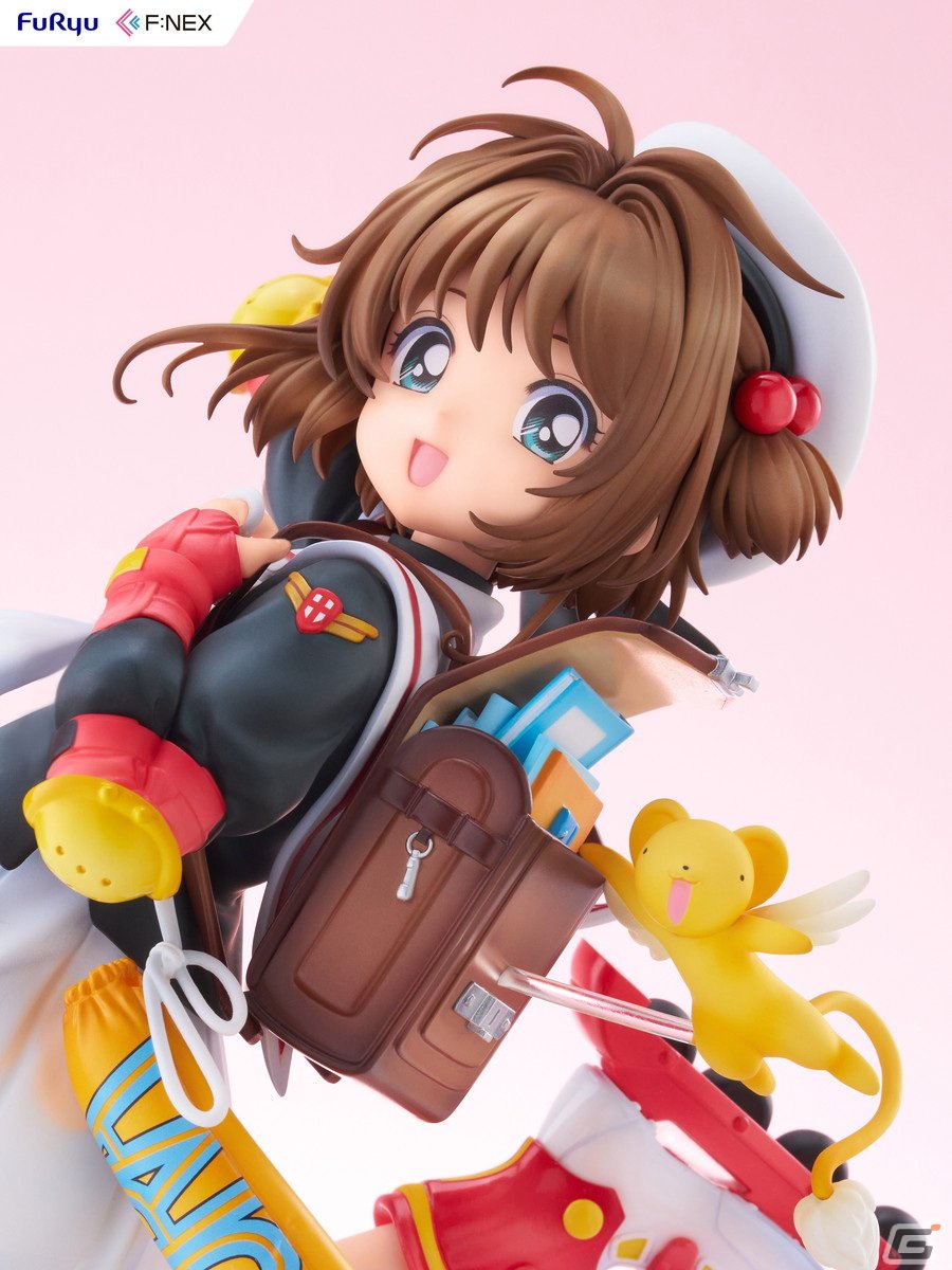 カードキャプターさくら クロウカード編」より木之本桜が1/7スケールフィギュアで登場！ケロちゃんも忠実に再現 | Gamer