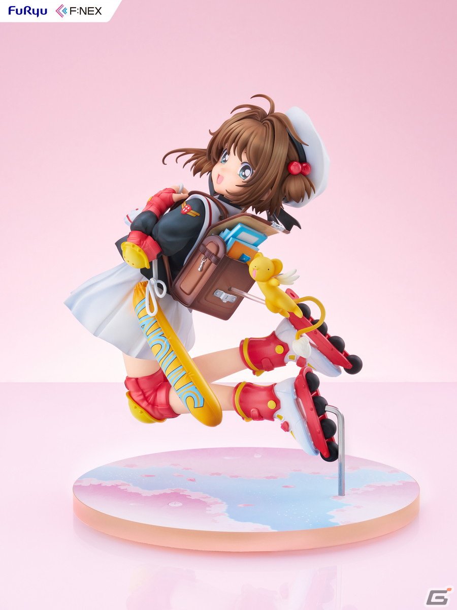 カードキャプターさくら クロウカード編」より木之本桜が1/7スケールフィギュアで登場！ケロちゃんも忠実に再現 | Gamer