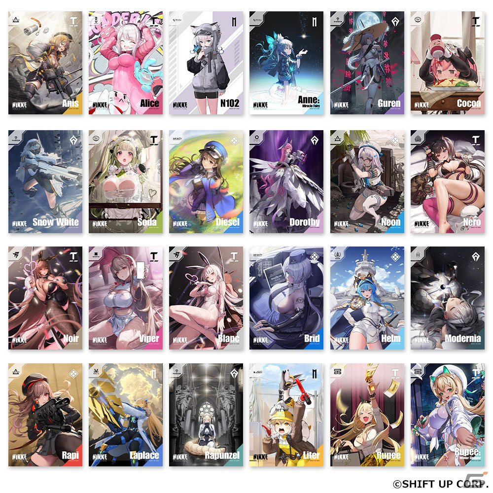 「勝利の女神:NIKKE」がセガ コンテンツプリントに登場!キービジュアルやキャライラストのL版ブロマイドをゲットしようの画像