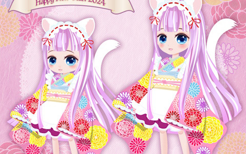 ドール着せ替えアプリ「My Marionette Atelier」でドールメーカーのアゾンインターナショナルとのコラボガチャが配信中！