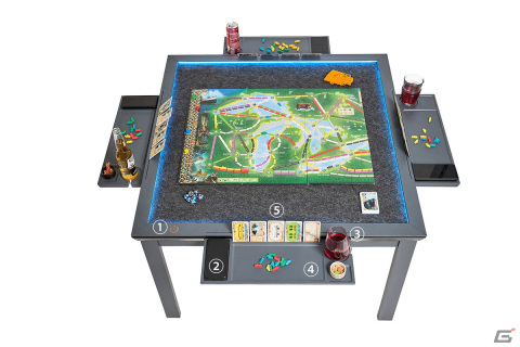 ボードゲームをより楽しめる多機能テーブル「Le Table」の応援購入プロジェクトがMakuakeにてスタート!の画像