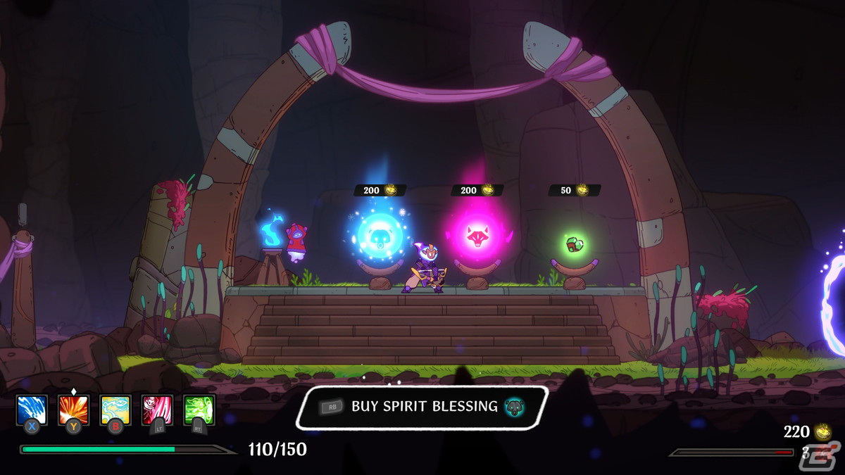 ローグライクACT「Spiritfall」が2月28日に正式リリース！新たな敵やラスボスとの戦いなどが追加の画像10