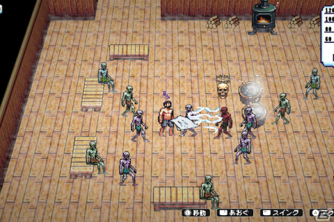 熱波師となり魔界の住人を整えるサウナアクションRPG「Sauna of the DEAD」のクラウドファンディングがCAMPFIREにて実施中！の画像