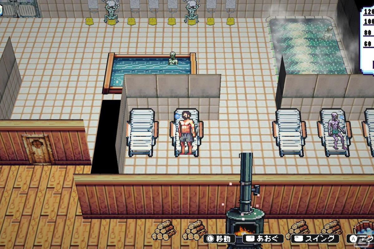 熱波師となり魔界の住人を整えるサウナアクションRPG「Sauna of the DEAD」のクラウドファンディングがCAMPFIREにて実施中！の画像6