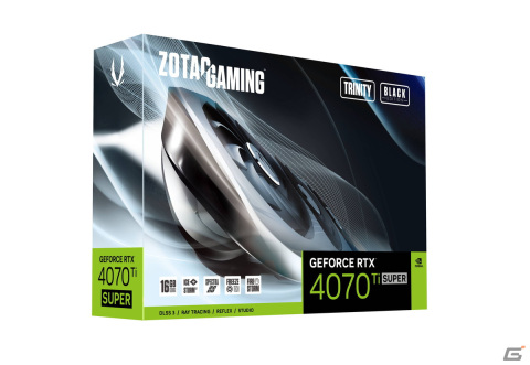 GeForce RTX 4070 Ti SUPER搭載グラボ「ZOTAC GAMING GeForce RTX 4070 Ti SUPER Trinity Black Edition 16GB GDDR6X」が1月24日に発売！の画像8