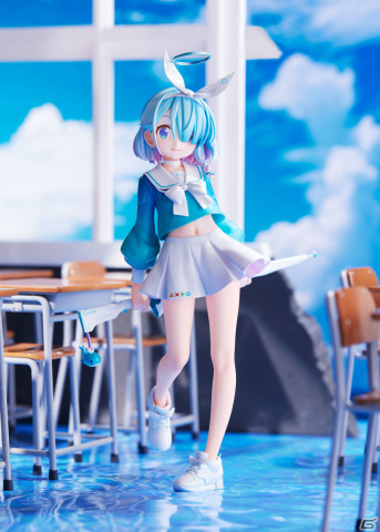 「ブルアカ」1/7スケールフィギュア「アロナ」の再販予約受付が開始！笑顔フェイスパーツ付き限定版も登場の画像1