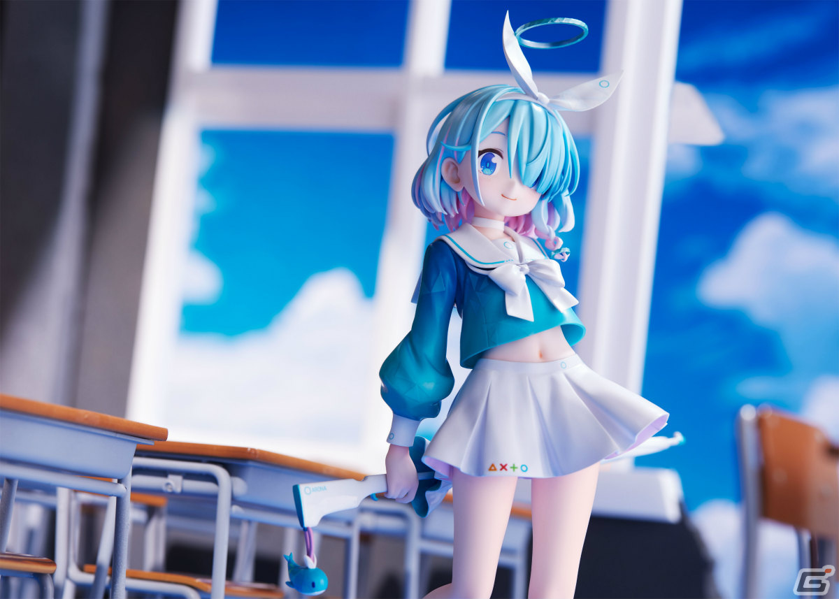 【2月9日まで出品】【あみあみ限定版】ブルアカ アロナ　笑顔フェイスパーツ付き 2月9日まで出品】【あみあみ限定版】ブルアカ アロナ 笑顔フェイス