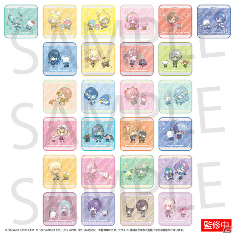 プロセカ」サンリオキャラクターズとのコラボグッズが登場！描き下ろし