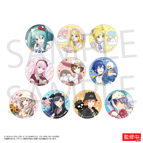 プロセカ」サンリオキャラクターズとのコラボグッズが登場！描き下ろし