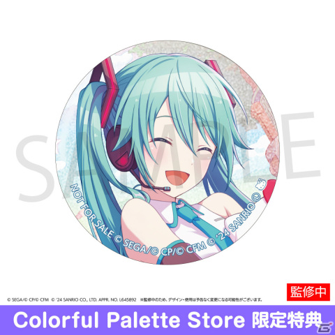 「プロセカ」サンリオキャラクターズとのコラボグッズが登場！描き下ろしミニキャラの缶バッジやアクスタなどがラインナップの画像16