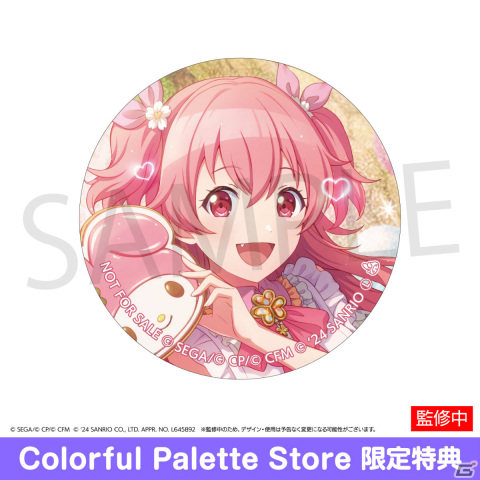 「プロセカ」サンリオキャラクターズとのコラボグッズが登場！描き下ろしミニキャラの缶バッジやアクスタなどがラインナップの画像22