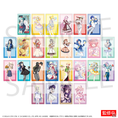 「プロセカ」サンリオキャラクターズとのコラボグッズが登場！描き下ろしミニキャラの缶バッジやアクスタなどがラインナップの画像24