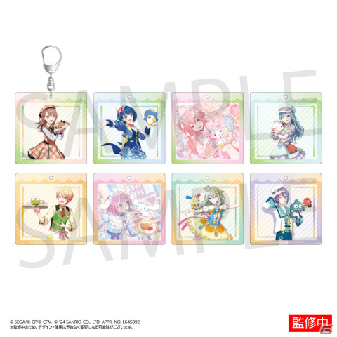 「プロセカ」サンリオキャラクターズとのコラボグッズが登場！描き下ろしミニキャラの缶バッジやアクスタなどがラインナップの画像36