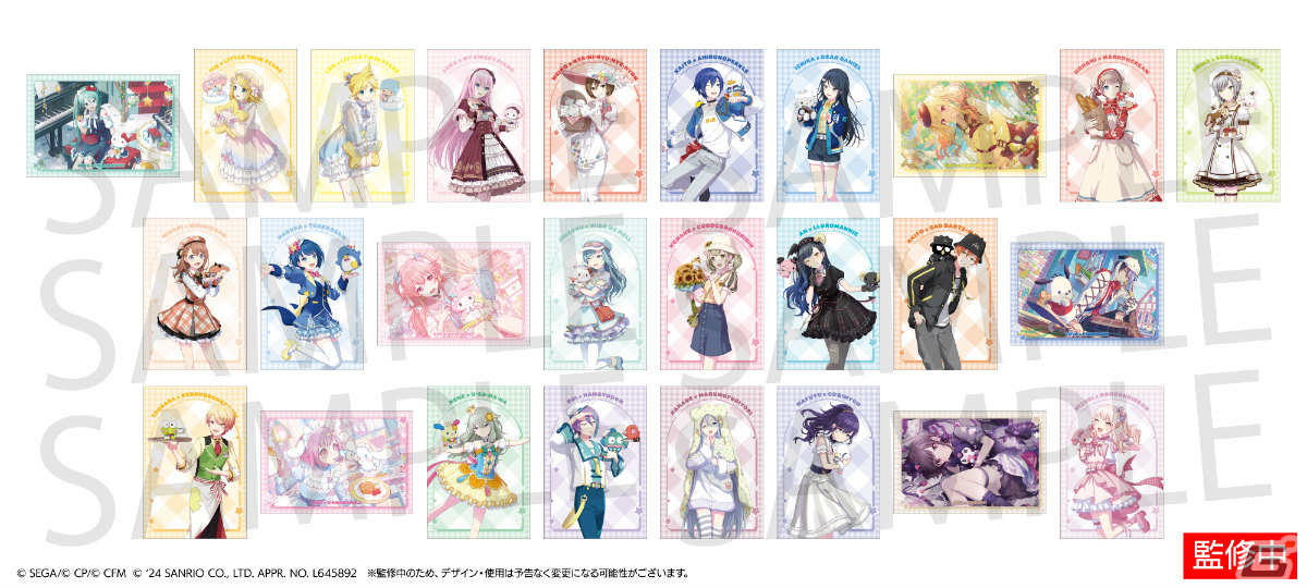 プロセカ」サンリオキャラクターズとのコラボグッズが登場!描き プロセカ」サンリオキャラクターズとのコラボグッズが登場!描き