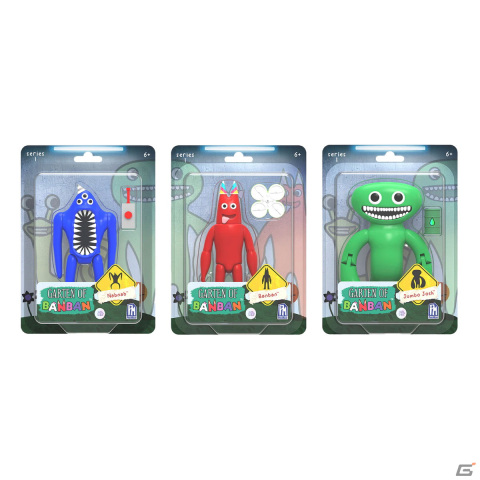 「Garten of Banban」ナブナブ、ジャンボ ジョシュ、バンバンのアクションフィギュアやぬいぐるみなど3種の公式グッズが3月中旬に発売！の画像2