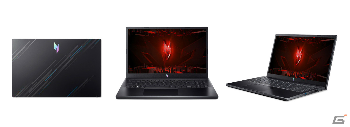 NitroよりNVIDIA GeForce RTX 4050 Laptop GPU搭載のゲーミングノートPC「Nitro V 15」が1月25日に発売!の画像