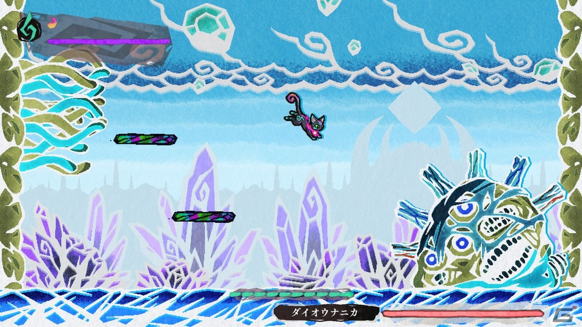 「九魂の久遠」の発売日が1月24日に決定！“きりえ”タッチで描かれる世界が美しいインティ・クリエイツ新作アクションの画像