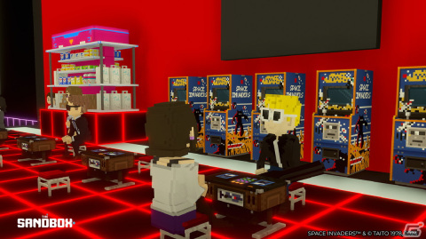 The Sandbox「SHIBUYA109 LAND」で「スペースインベーダー」とのコラボイベントが開催！の画像