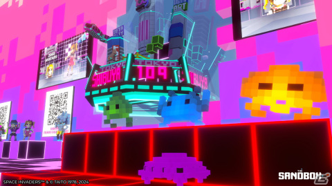 The Sandbox「SHIBUYA109 LAND」で「スペースインベーダー」とのコラボイベントが開催！の画像