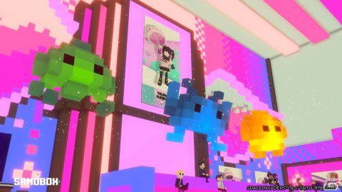 The Sandbox「SHIBUYA109 LAND」で「スペースインベーダー」とのコラボイベントが開催！の画像